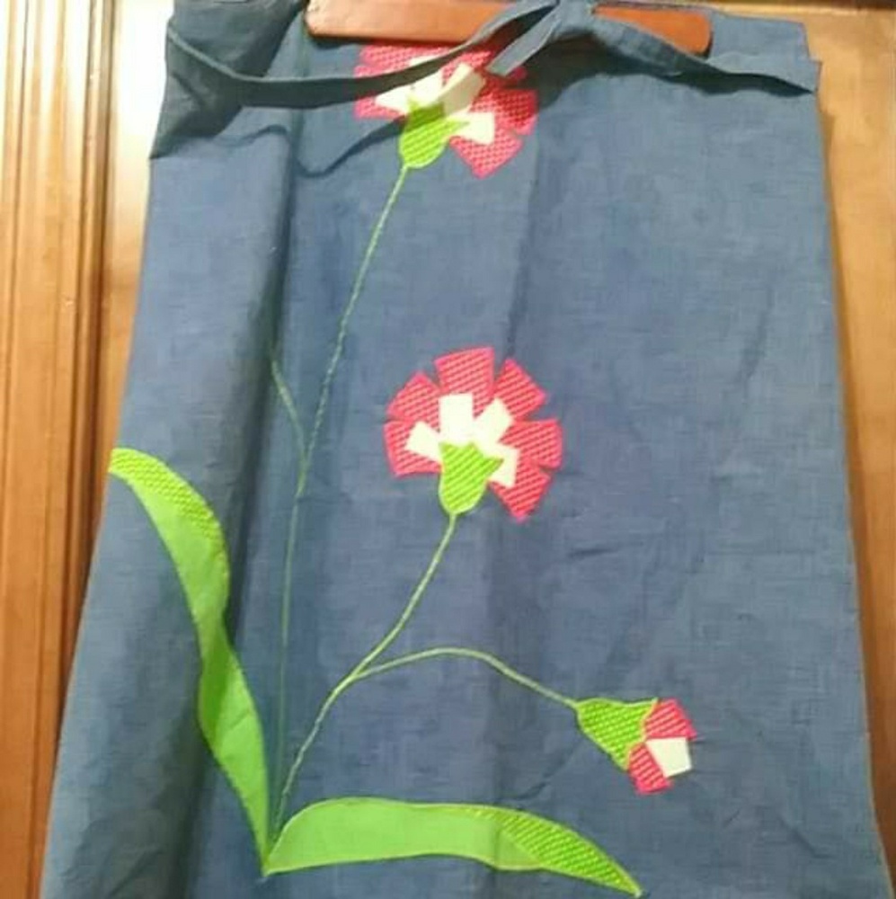 Vintage wrap skirt handmade 1970's